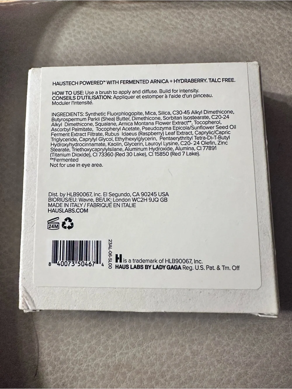 Haus Labs By Lady Gaga discontinued shade